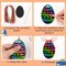 36 PCS Easter Egg Scratch Art for Kids, Rainbow Magic Scratch Paper Easter Crafts for Kids Gifts School Classroom Activities Project Party Favors Basket Fillers